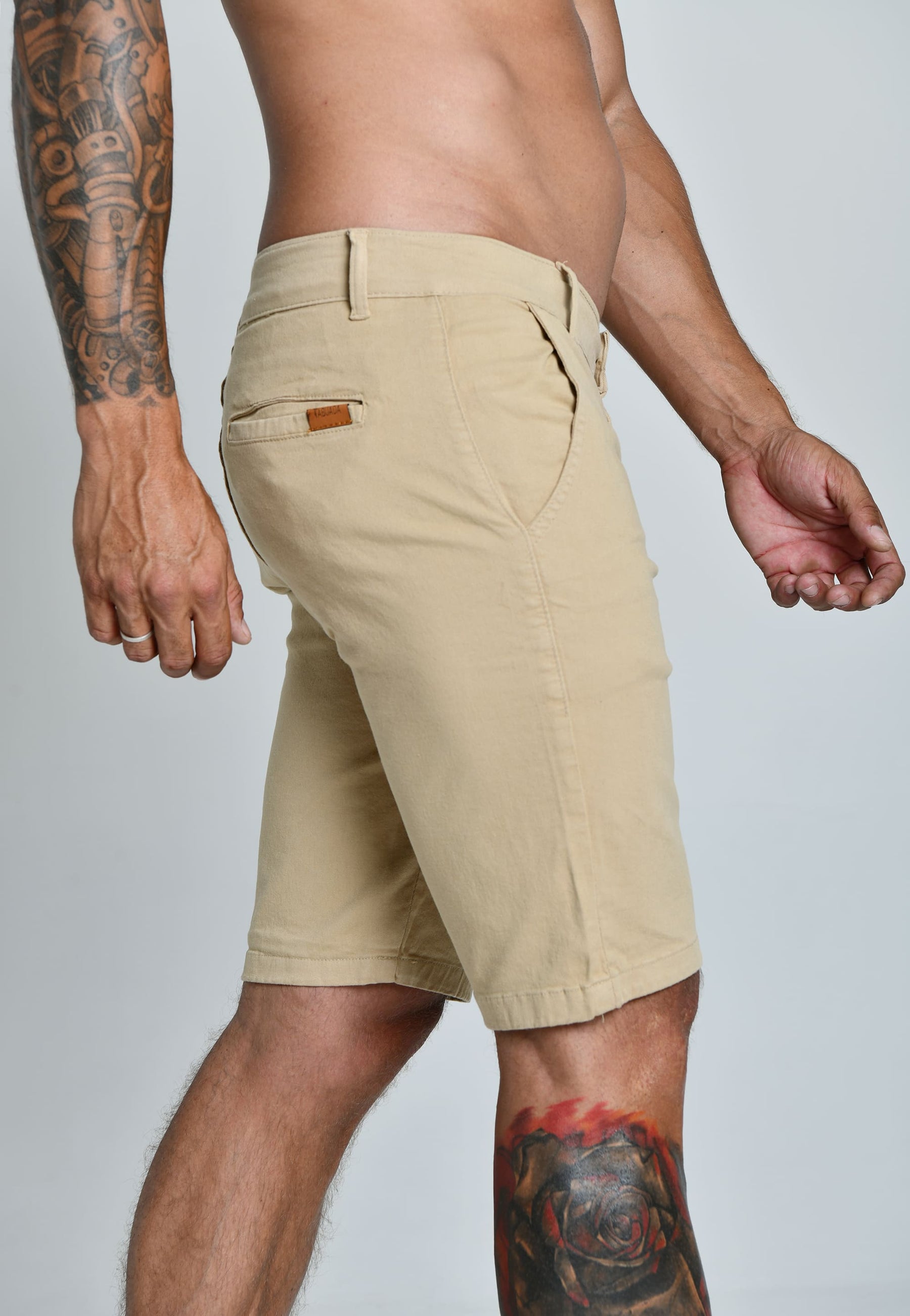 BERMUDA SARJA ACETINADA SUPRA™ — TABUADA | CONFORTO, ELASTICIDADE E SOFISTICAÇÃO