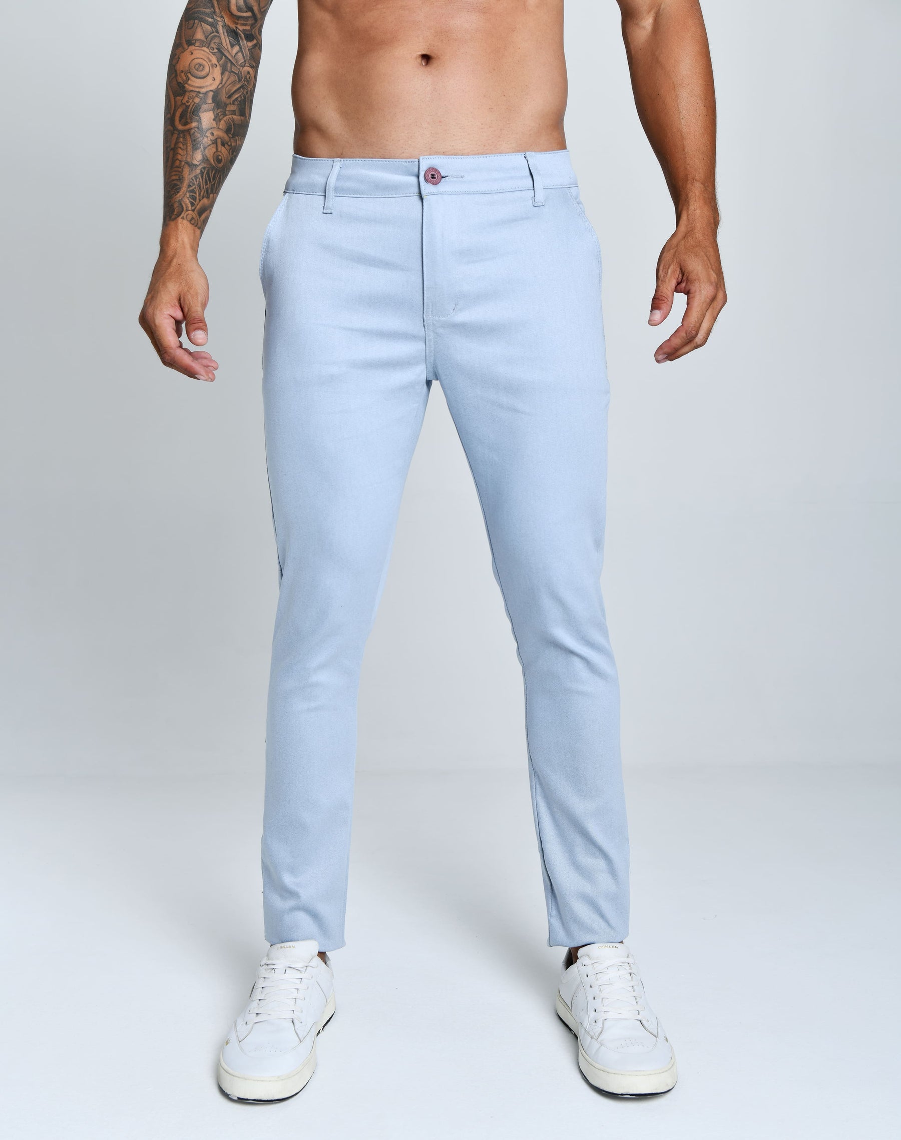 CALÇA SARJA ACETINADA SUPRA™ TABUADA | SLIM FIT, CONFORTO E SOFISTICAÇÃO