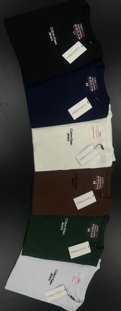 CAMISETA MALHA WAFLE - CALVIN