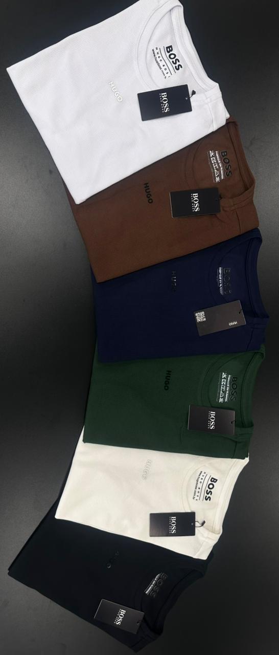 CAMISETA MALHA WAFLE - HUGO