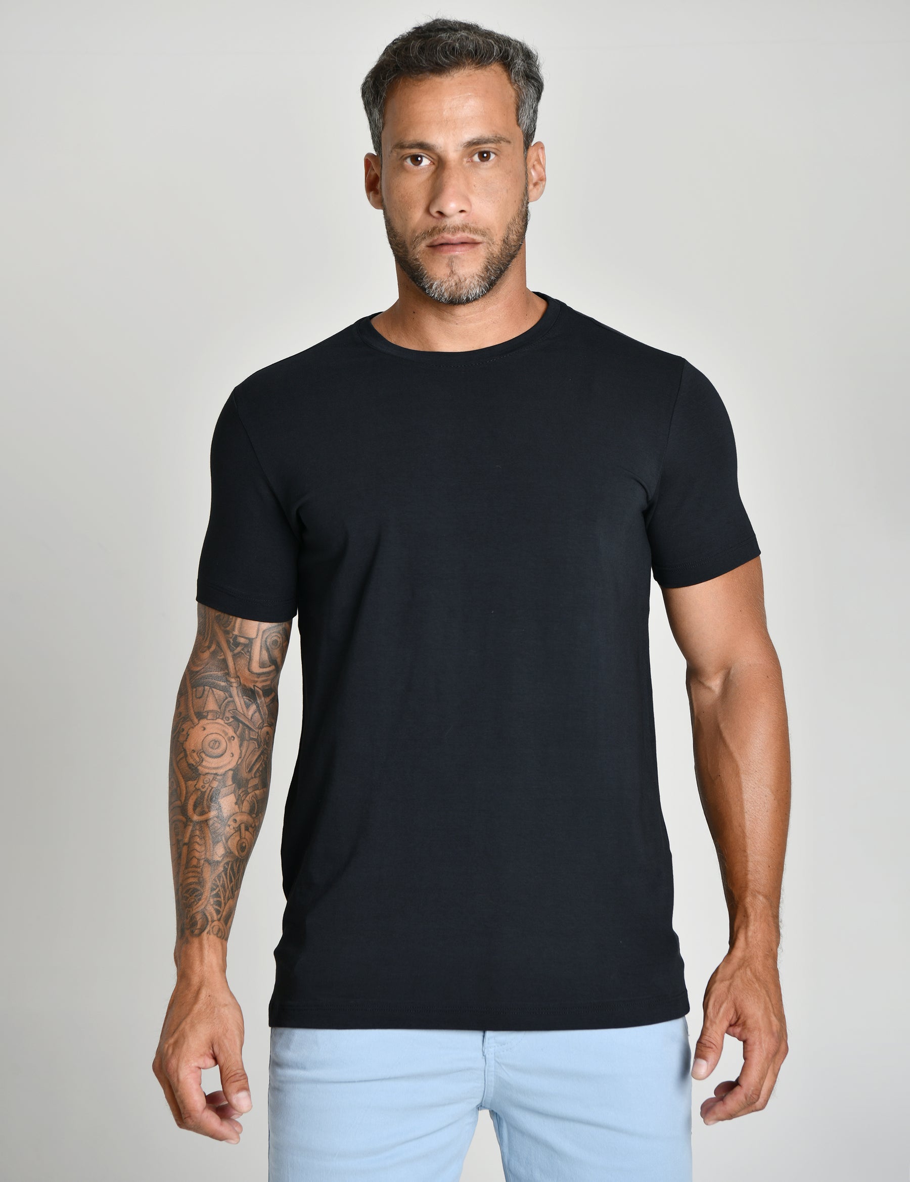 CAMISETA COTTON COM ELASTANO SLIM FIT PREMIUM | TABUADA