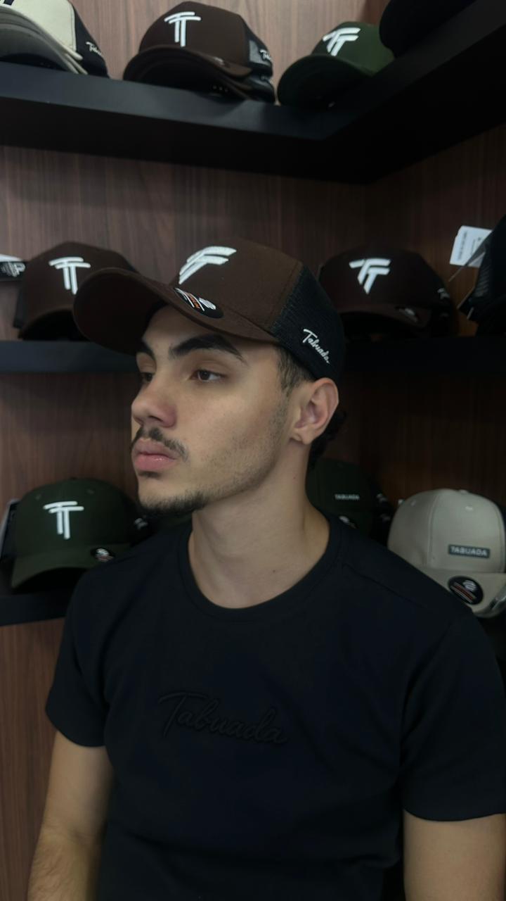 BONE TABUADA - MARROM