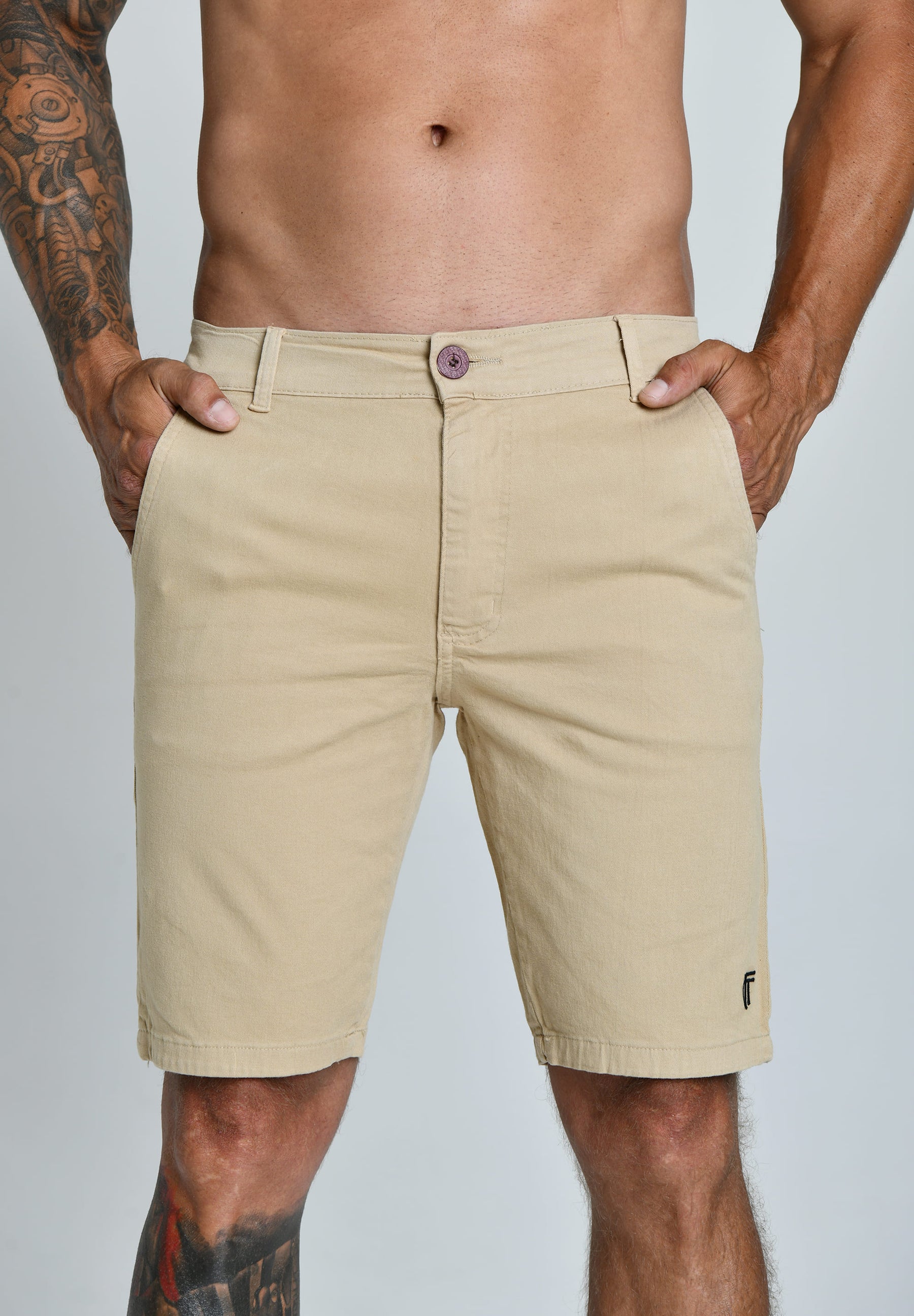 BERMUDA SARJA ACETINADA SUPRA™ — TABUADA | CONFORTO, ELASTICIDADE E SOFISTICAÇÃO