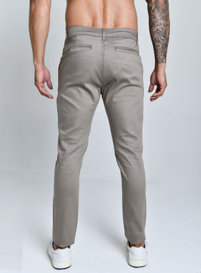 CALÇA SARJA ACETINADA SUPRA™  TABUADA | SLIM FIT, CONFORTO E SOFISTICAÇÃO