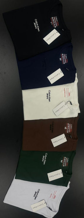 CAMISETA MALHA WAFLE - CALVIN