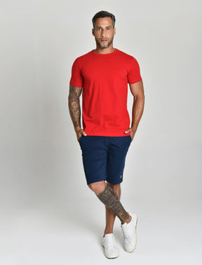CAMISETA PERUANA BASICA - VERMELHO