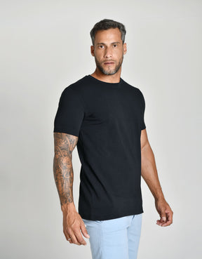 CAMISETA PERUANA BASICA - PRETO