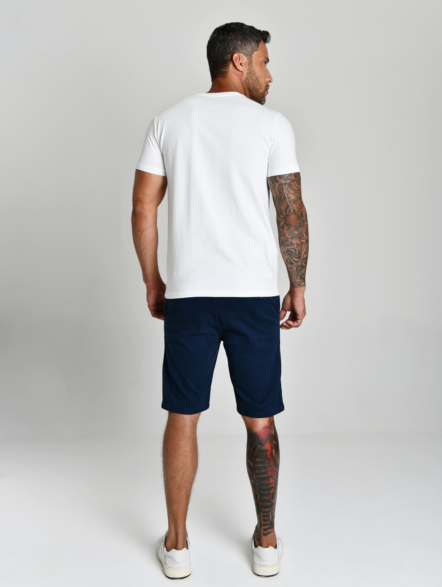 CAMISETA PERUANA BASICA - BRANCA