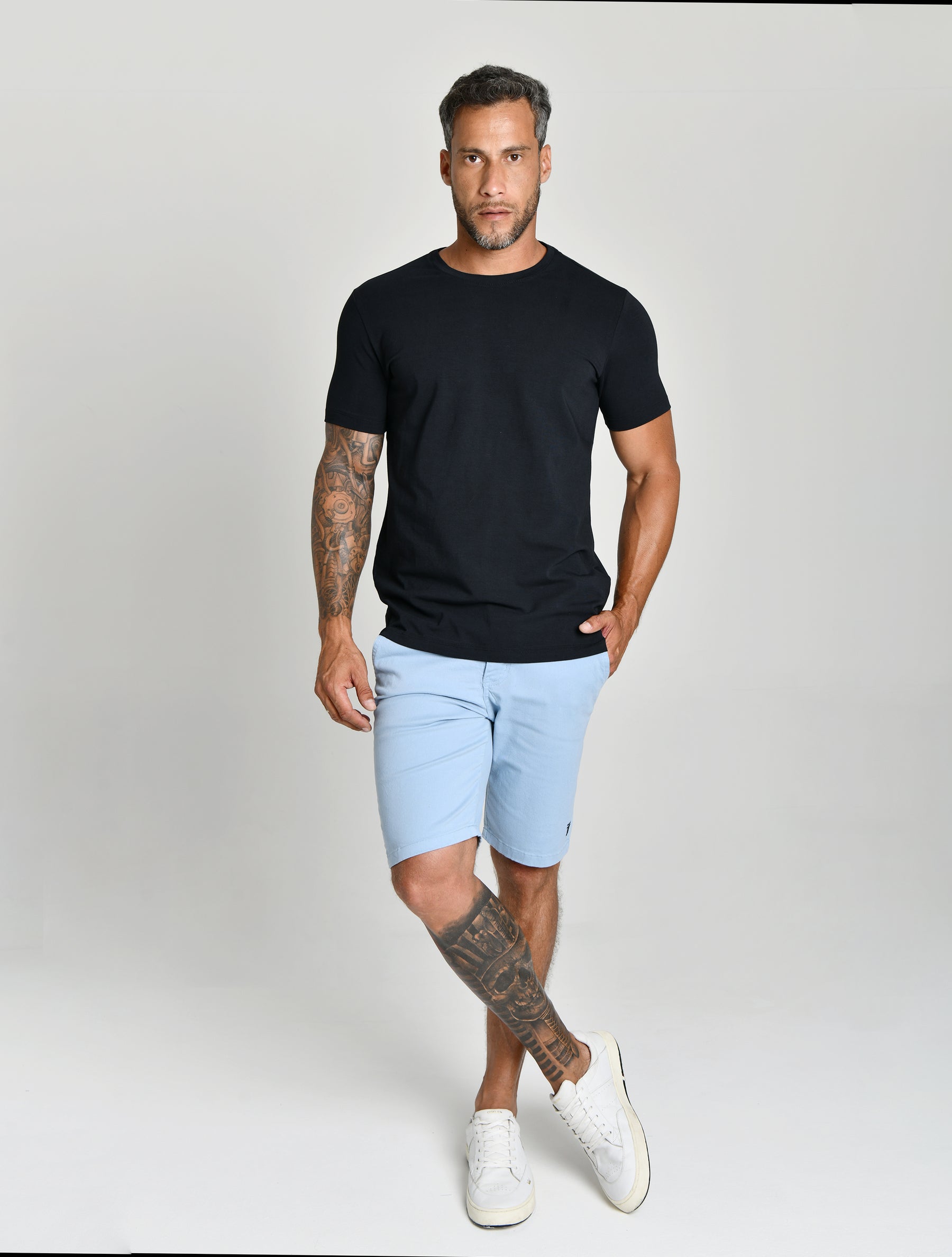 CAMISETA COTTON COM ELASTANO SLIM FIT PREMIUM | TABUADA