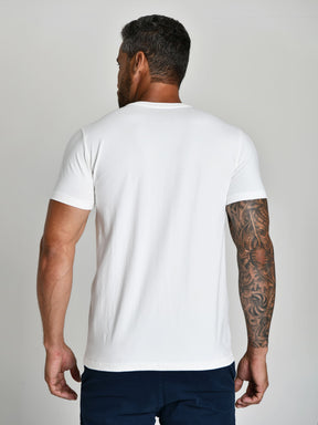 CAMISETA PERUANA BASICA - BRANCA