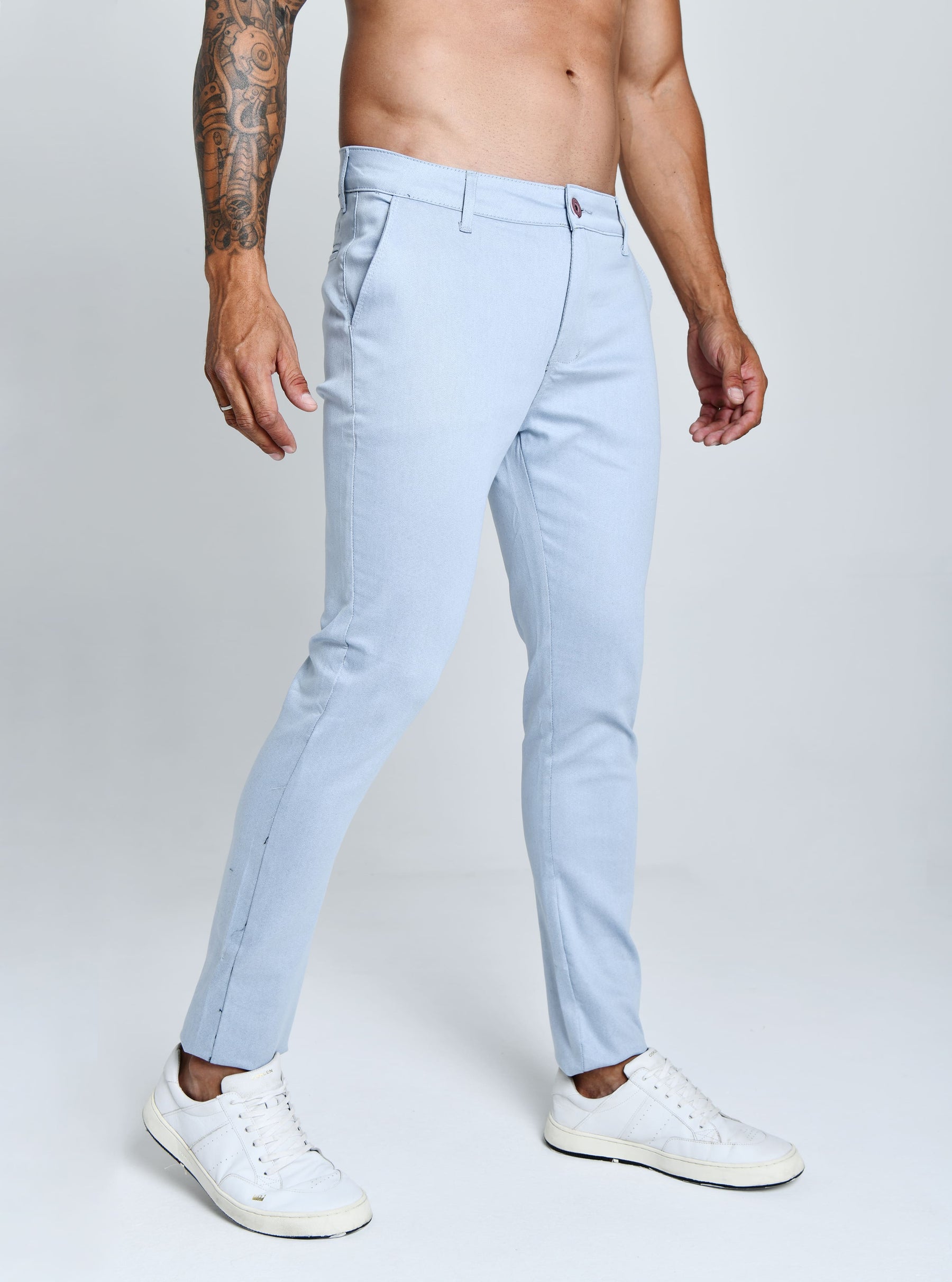 CALÇA SARJA ACETINADA SUPRA™  TABUADA | SLIM FIT, CONFORTO E SOFISTICAÇÃO