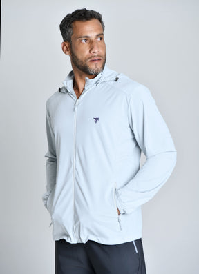 JAQUETA TECH WINDPRO™ — TABUADA | CORTA-VENTO TECNOLÓGICA E TOQUE GELADO CAPUZ REMOVÍVEL