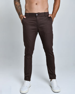 CALÇA SARJA ACETINADA SUPRA™  TABUADA | SLIM FIT, CONFORTO E SOFISTICAÇÃO