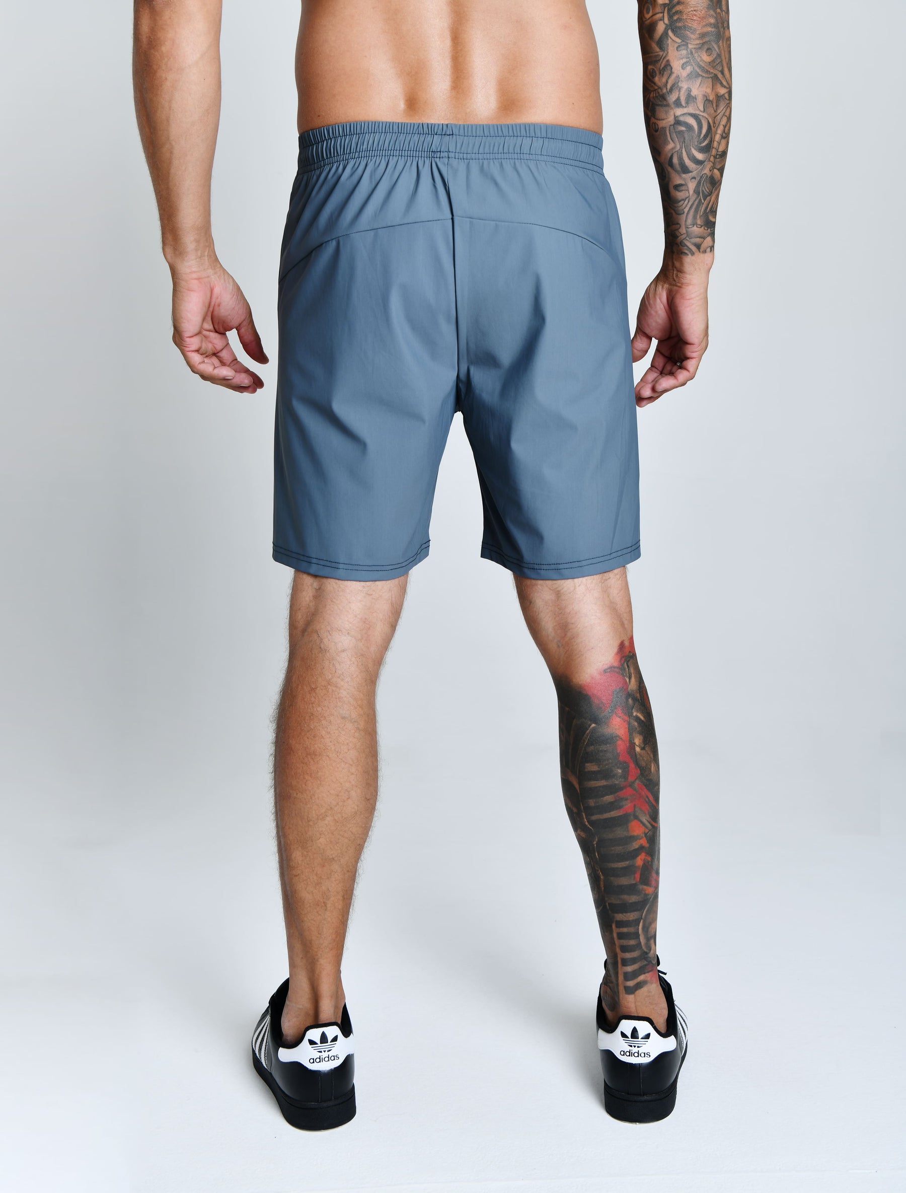 BERMUDA TECH FLEX™ | BERMUDA MASCULINA ACADEMIA TACTEL COM ELASTANO BOLSOS COM ZÍPER | SHORTS DE ALTA QUALIDADE | TABUAD