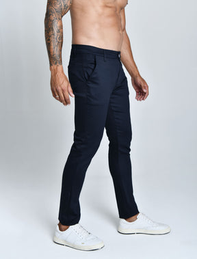 CALÇA SARJA ACETINADA SUPRA™  TABUADA | SLIM FIT, CONFORTO E SOFISTICAÇÃO